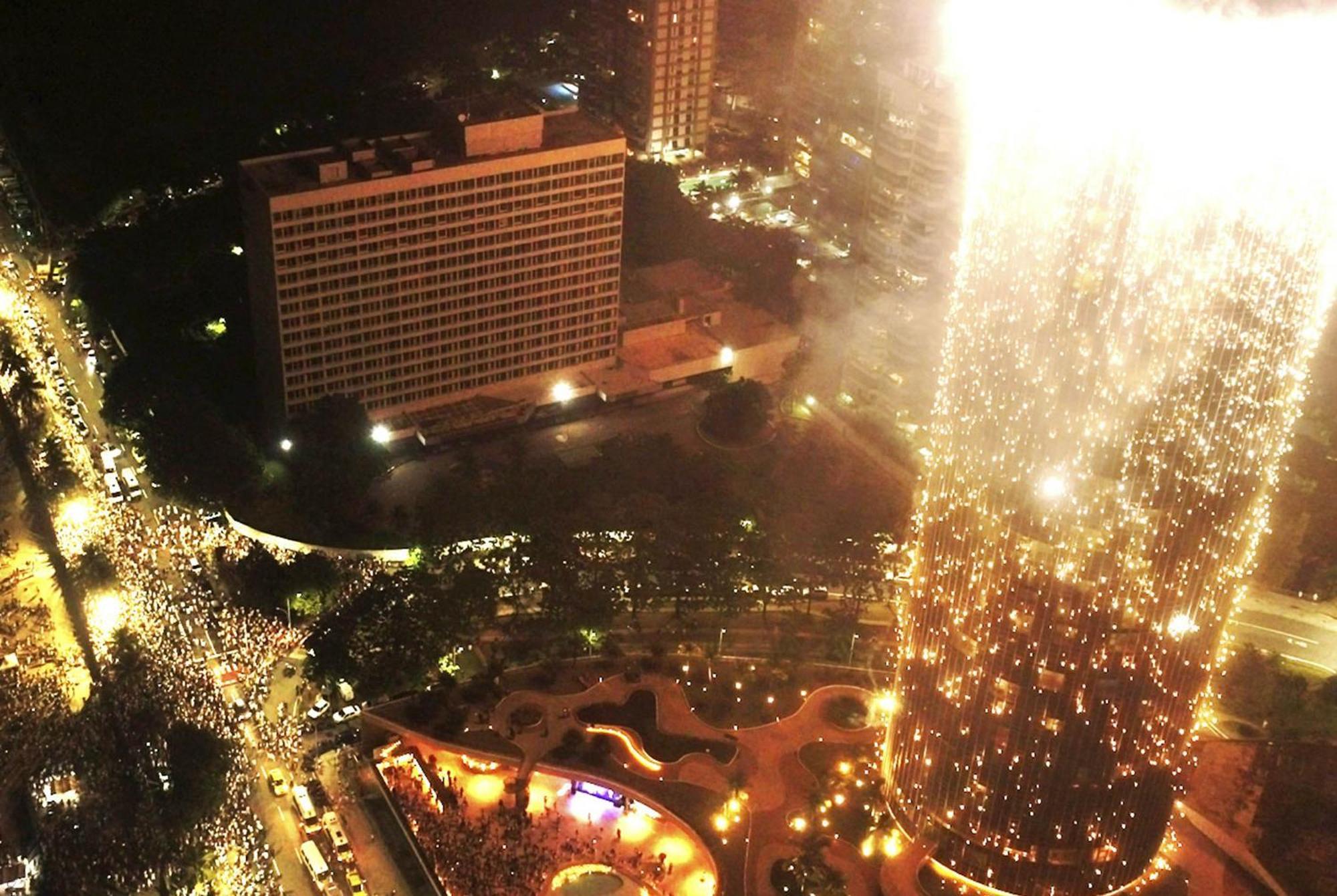 Hotel Nacional Rio De Janeiro - Oficial エクステリア 写真 Fireworks at the 2007 New Year's Eve celebration